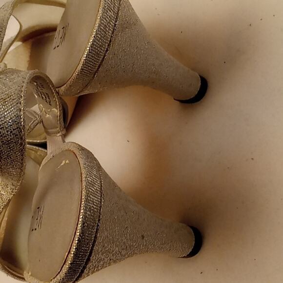 Metaphor women's dazzle party heeled sandals 5.5 - Picture 3 of 7